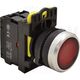 Buton comanda Tracon, cu revenire si lumina, 1NI, rosu, NYG3-LR