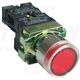 Buton comanda Tracon, cu revenire si lumina ON, 1NI, rosu, NYGBW33P