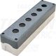 Cutie pentru comanda Tracon, neechipata, gri, 6 butoane, IP65, NYGD-6GR