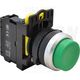 Buton comanda Tracon, cu revenire, 1ND, verde, NYK3-HG