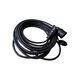 Prelungitor 1 post ECA, 2P+E, trafic greu, 25 metri, negru, MCCGi 3X1.5mmp