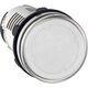 Lampa de semnalizare Schneider, LED, alb, 24VAC/DC, D22, XB7EV07BP