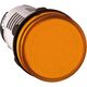 Lampa de semnalizare Schneider, LED, portocaliu, 230VAC, D22, XB7EV08MP