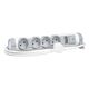 Prelungitor 4 posturi Legrand, 2P+E, intrerupator, 3 metri, alb, 16A, 694643