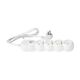 Prelungitor 4 posturi Wconn, 2P+E, intrerupator, 1.5 metri, alb, 16A