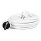 Prelungitor 1 post Wconn, 2P+E, 20 metri, alb, 16A