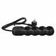 Prelungitor 4 posturi Wconn, 2P+E, intrerupator, 3 metri, negru, 16A