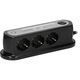 Prelungitor 3 posturi Orno, 2P+E+2xUSB, intrerupator, 1.5 metri, negru, 16A