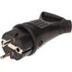 Stecher Orno, 2P+E, trafic greu, negru, 16A, intrare cablu frontal, 1369