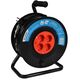 Derulator tambur metalic Strohm, protectie la supratensiune, 4 prize, 2P+E, 3X1.5mmp, 50 metri
