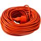 Prelungitor 1 post Strohm, 2P+E, 30 metri, portocaliu, 16A, 3X1.5mmp