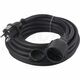 Prelungitor 1 post Tracon, 2P+E, 20 metri, negru, 16A