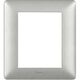 Rama decorativa aparataj modular Bticino, elipsa, 3+3M, alb var, Matix, AM4826TBC