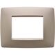 Rama decorativa aparataj modular Gewiss, elipsa, 3M, canepa, Chorus One, GW16103TC