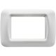 Rama decorativa aparataj modular Gewiss, elipsa, 3M, alb, Top System, GW22503