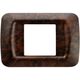 Rama decorativa aparataj modular Gewiss, elipsa, 2M, nuc, Top System, GW22672