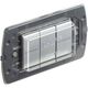 Rama de montaj Bticino, cu suruburi, 3M, gri, Living-light, LN4703C