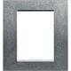 Rama decorativa aparataj modular Bticino, rectangulara, 6M, gri natural, Living-light, LNA4826NA