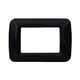 Rama decorativa aparataj modular Comtec, elipsa, 3M, negru, Stil clasic, MF0012-04943