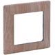 Rama decorativa aparataj unitar Legrand, universala, 1 post, lemn deschis, Valena Life, 754181