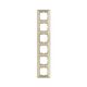 Rama decorativa aparataj unitar Panasonic, verticala, 6 posturi, bronz, Arkedia Slim, P-SA.R6V.BR