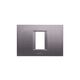 Rama decorativa aparataj modular Panasonic, rectangulara, 1/3M, carbune, Thea Optima, P-TO.R.1/3M.AN