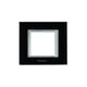 Rama decorativa aparataj modular Panasonic, rectangulara, 2M, negru, Thea Ultima, P-TU.R.2M-GB