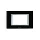 Rama decorativa aparataj modular Panasonic, rectangulara, 3M, negru, Thea Ultima, P-TU.R.3M-GB