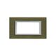 Rama decorativa aparataj modular Panasonic, rectangulara, 4M, bronz, Thea Ultima, P-TU.R.4M-AR