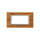 Rama decorativa aparataj modular Panasonic, rectangulara, 4M, bambus, Thea Ultima, P-TU.R.4M-WB