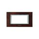 Rama decorativa aparataj modular Panasonic, rectangulara, 4M, nuc, Thea Ultima, P-TU.R.4M-WW