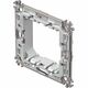 Rama de montaj TEM, metalica,cu suruburi, 2M, gri, Modul, NM25