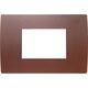 Rama decorativa aparataj modular TEM, rectangulara, 3M, fier gravat, Pure, OP30ME