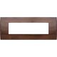 Rama decorativa aparataj modular TEM, rectangulara, 7M, nuc, Pure, OP70WW