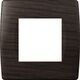 Rama decorativa aparataj modular TEM, elipsa, 2M, wenge, Soft, OS20WE