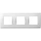 Rama decorativa aparataj modular TEM, elipsa, 3X2M, alb, Soft Antibacterian, OS26AW