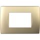 Rama decorativa aparataj modular TEM, elipsa, 3M, nisip auriu, Soft, OS30SG