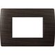 Rama decorativa aparataj modular TEM, elipsa, 3M, wenge, Soft, OS30WE