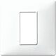 Rama decorativa aparataj modular Vimar, rectangulara, 1M, alb, Plana, 14641.01