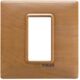 Rama decorativa aparataj modular Vimar, rectangulara, 1M, maro, Plana, 14641.62