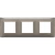 Rama decorativa aparataj modular Vimar, rectangulara, 3X2M, cenusiu, Plana Reflex, 14644.40