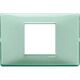 Rama decorativa aparataj modular Vimar, rectangulara, 2/3M, menta, Plana Reflex, 14652.44