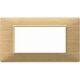 Rama decorativa aparataj modular Vimar, rectangulara, 4M, artar, Plana, 14654.31