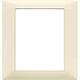 Rama decorativa aparataj modular Vimar, rectangulara, 8M, bej, Plana, 14668.03