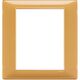 Rama decorativa aparataj modular Vimar, rectangulara, 8M, chihlimbar, Plana Reflex, 14668.43