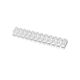 Clema sir de trecere Freder, 25mmp, alb