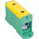 Clema de derivatie Tracon, 1P, fixare pe contrapanou, 240mmp, galben/verde, FLEAL-240/1ZS