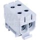 Clema de derivatie Tracon, 2P, fixare pe sina DIN, 50mmp, gri, FLEAL-50/2