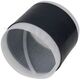 Tub termocontractibil fara adeziv Tracon, 105/36mm, negru, la rece, 200mm, HZS105-200