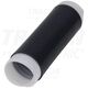 Tub termocontractibil fara adeziv Tracon, 36/17mm, negru, la rece, 400mm, HZS36-400